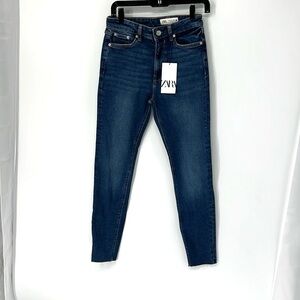 Zara NWT 80’s high waist skinny jeans women’s 6